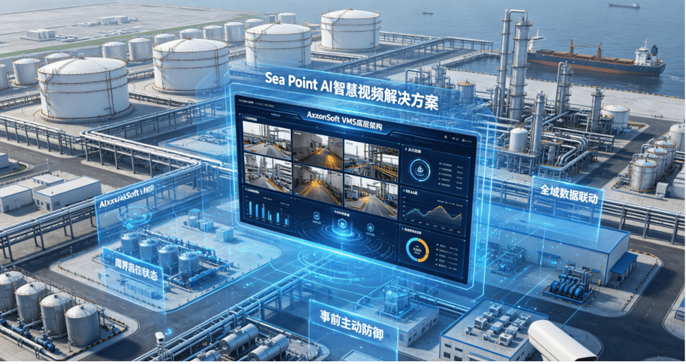 从“被动盯屏”到“主动预警”， Sea Point熙博德携AxxonSoft重构化工园区安全防线